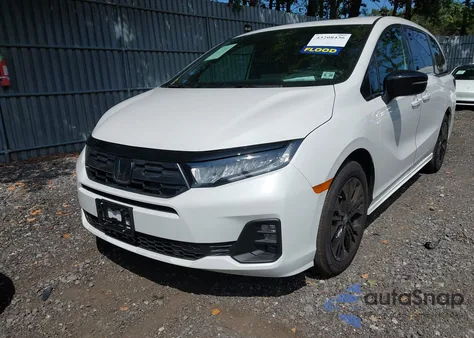 2025 Honda Odyssey Sport-L from USA, damaged, VIN 5FNRL6H71SB074986